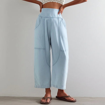 VagabondDenim | Harem-cut linnenbroek