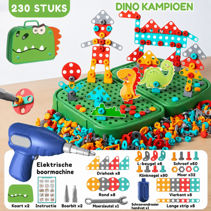 Bouwset | Montessori bouwset met kinderboor