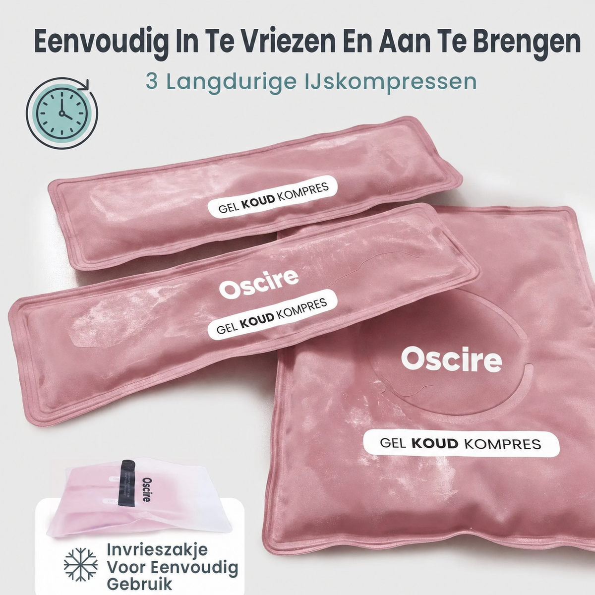 ColdComfort | Wikkelbaar knie-coldpack