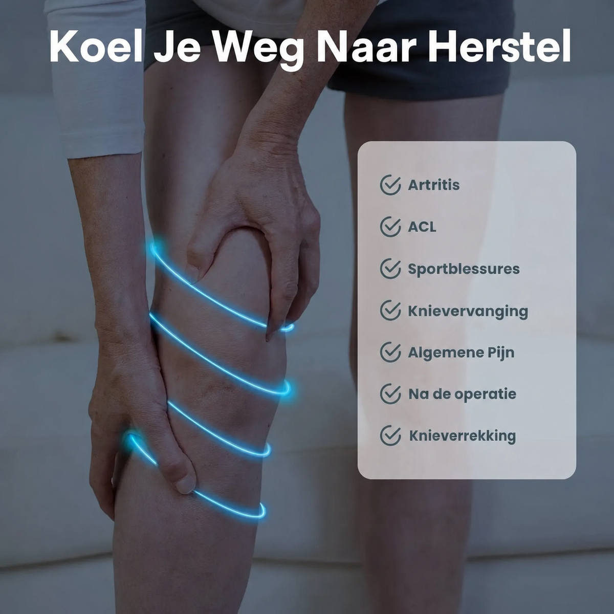 ColdComfort | Wikkelbaar knie-coldpack