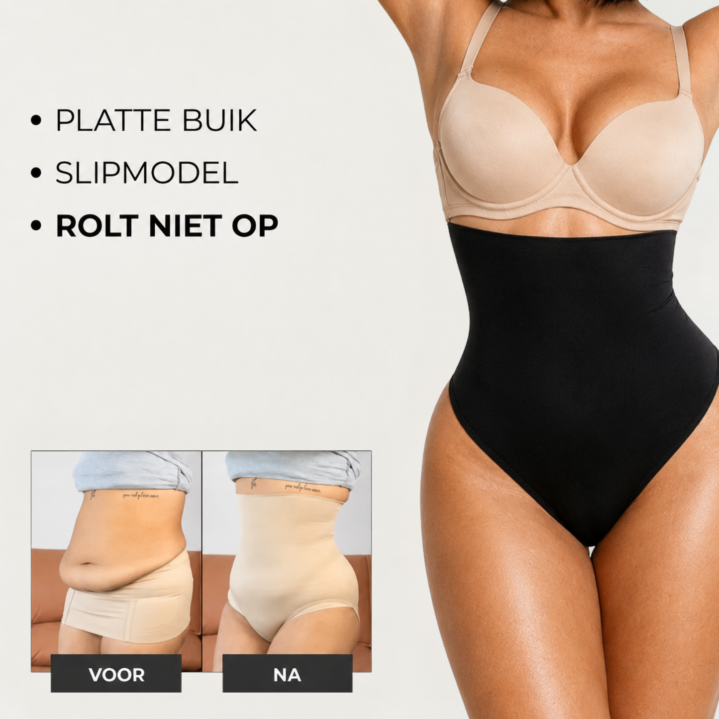 Shapies | Compressieslip met siliconenband