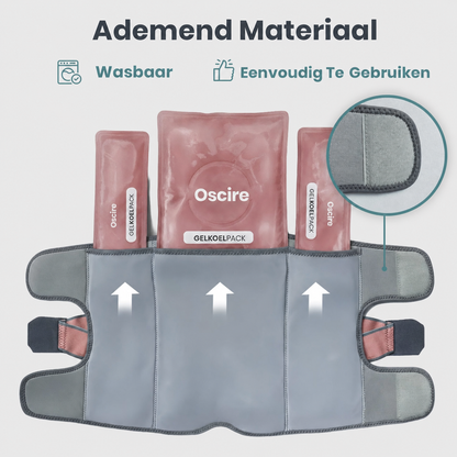ColdComfort | Wikkelbaar knie-coldpack