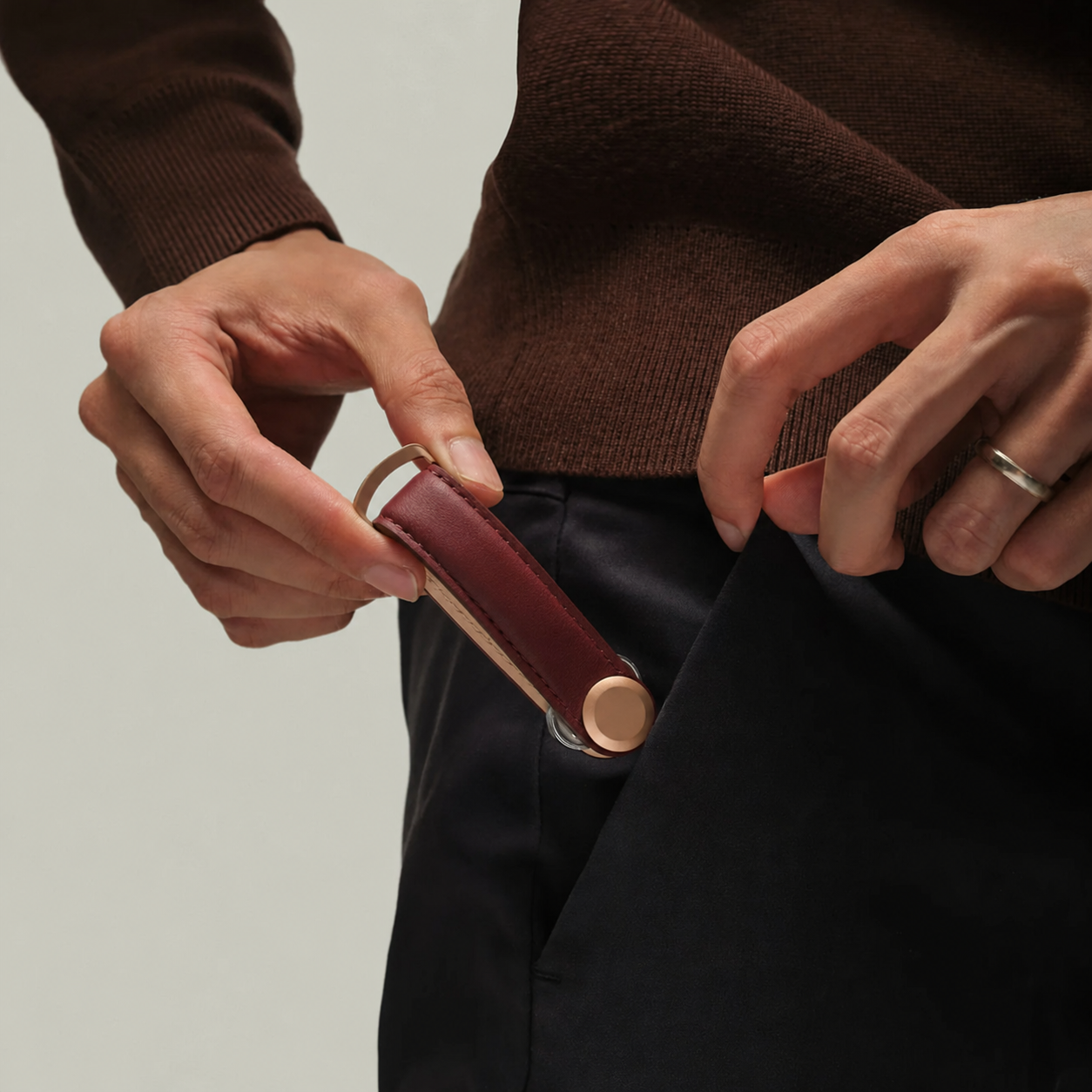 KeyFold | Leren sleutelorganizer