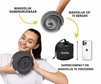 RestNap | Ergonomisch reiskussen