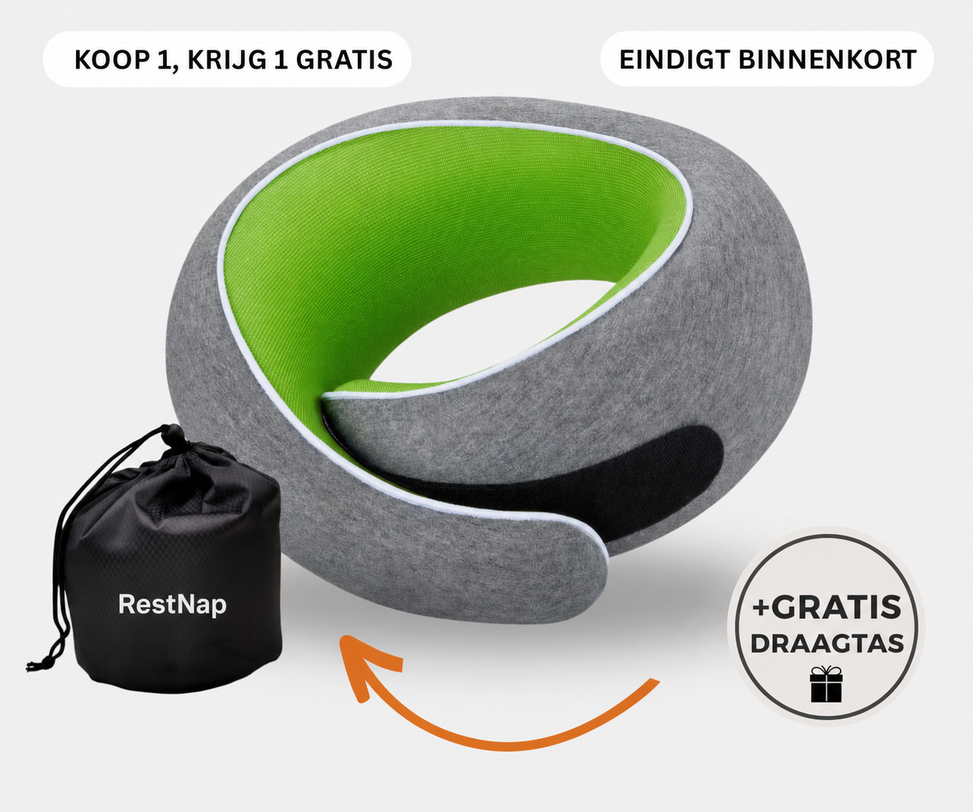 RestNap | Ergonomisch reiskussen