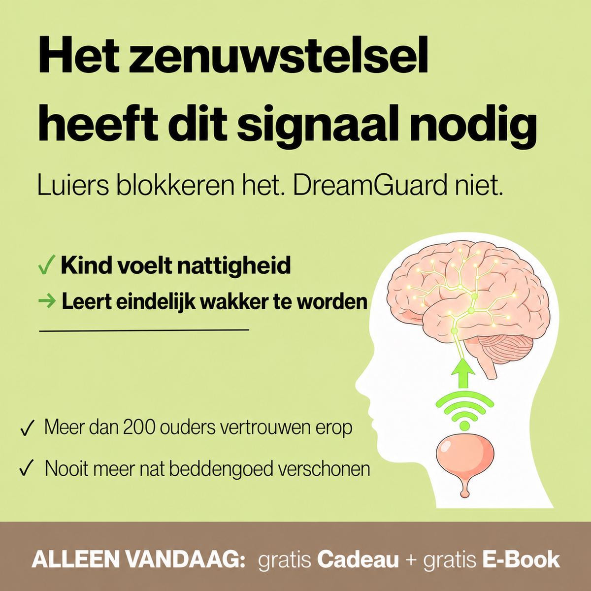 DreamGuard | Bedplasmat met leersignaal