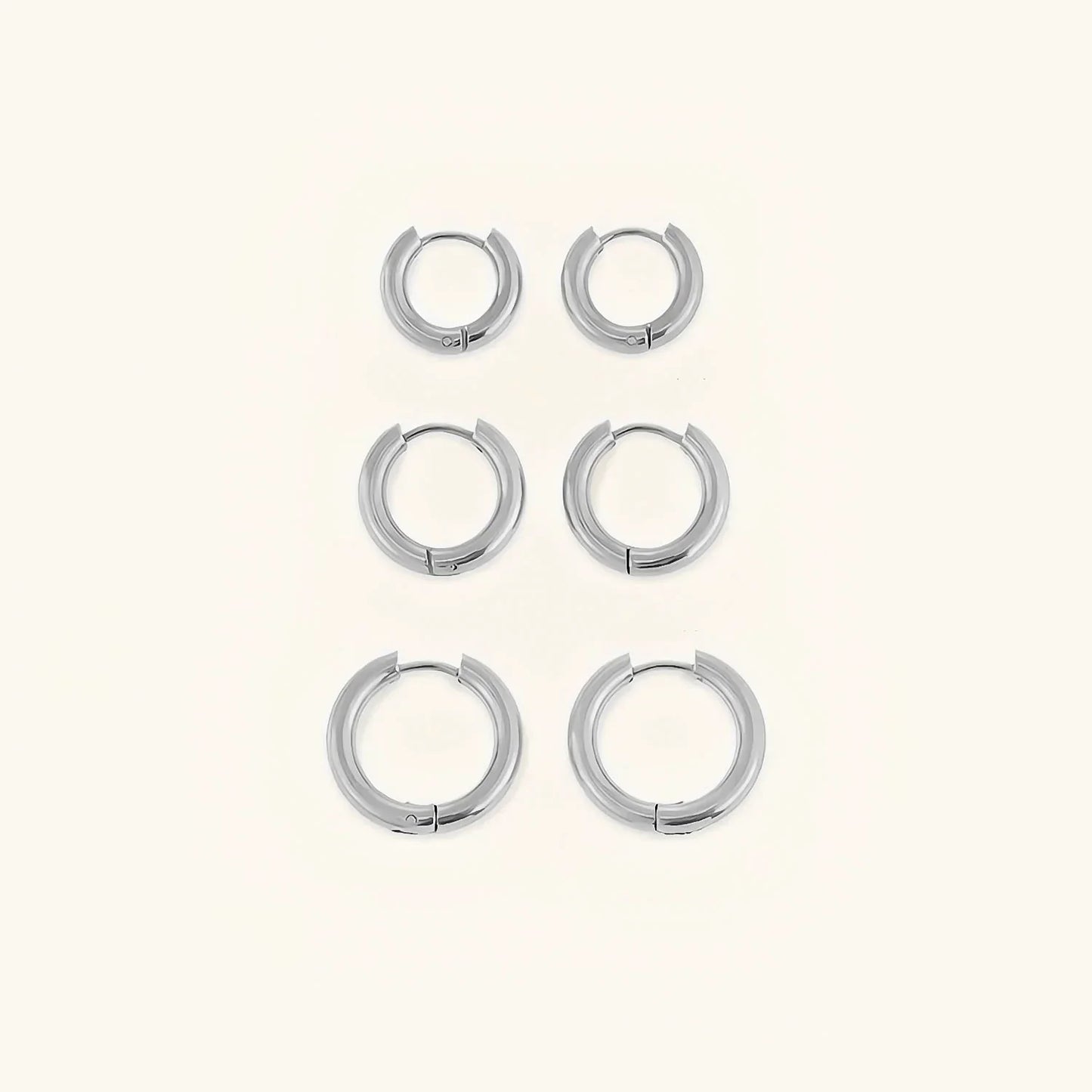 Klassieke ronde oorringen