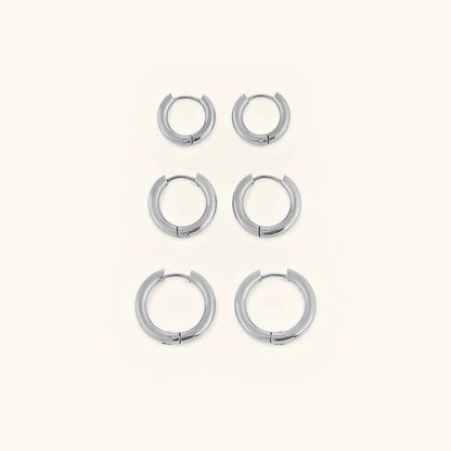 Klassieke ronde oorringen