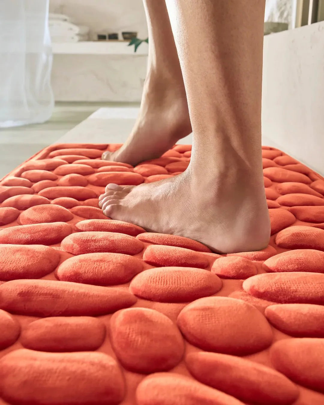 SpaStep | Absorberende badmat met kiezelstructuur