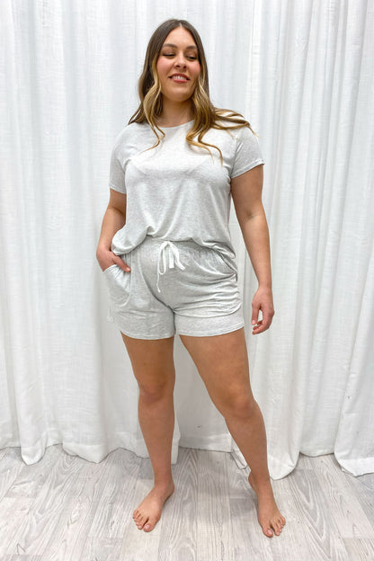 SoftEase | Ultracomfortabele Lounge & Slaap Set - Gemeleerd Grijs