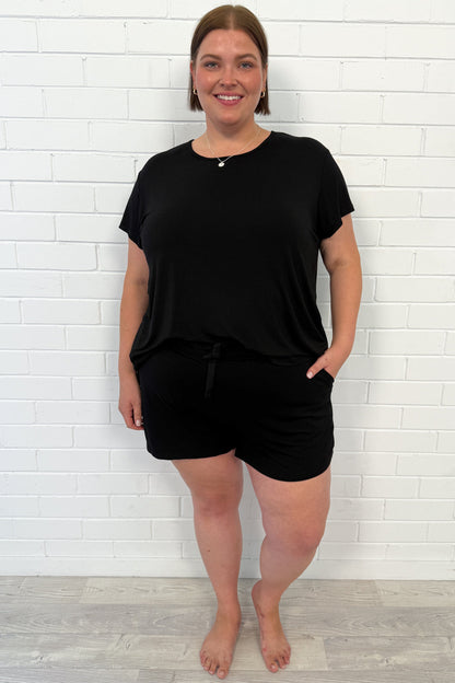 SoftEase | Ultracomfortabele Lounge & Slaap Set - Zwart