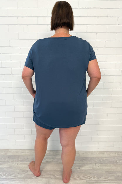 SoftEase | Ultracomfortabele Lounge & Slaap Set - Blauwgrijs