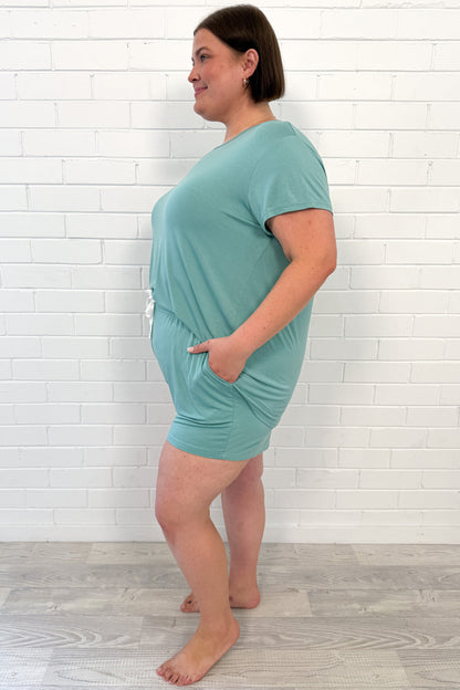 SoftEase | Ultracomfortabele Lounge & Slaap Set - Eendeneiblauw