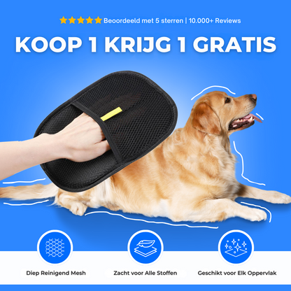 Magische Haarhandschoen