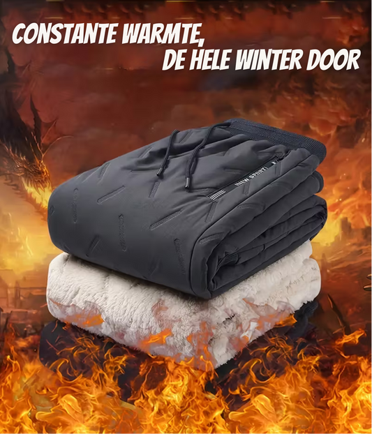 NordFleece ThermoBroek – Waterafstotend, Winddicht en Warm Gevoerd