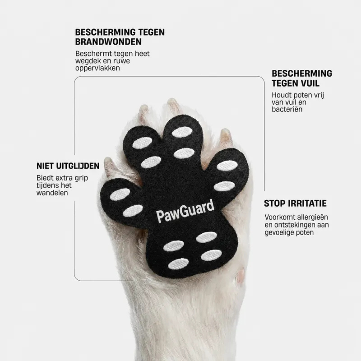 PawGuard | Beschermt hondenpoten tegen ruwe oppervlakken en weersinvloeden