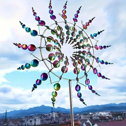 ZonneDans Windspinner — Magische Tuindecoratie met Beweging en Glans