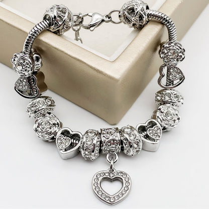 Geboortesteenarmband – Bedels met Stralende Edelsteentjes