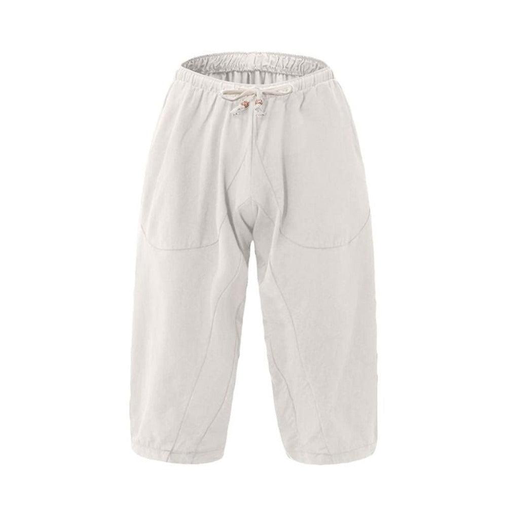 Rai Linnen Shorts – Ontspannen stijl met een oosters randje