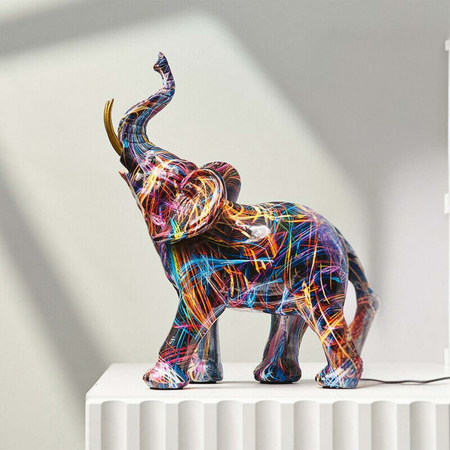 Graffiti Olifant Figurijn