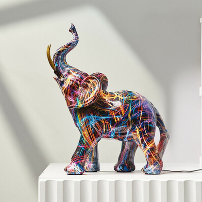 Graffiti Olifant Figurijn