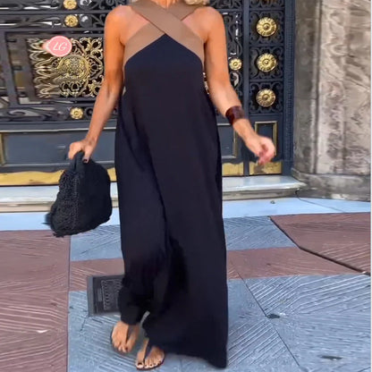 Luxe Halter Maxidress