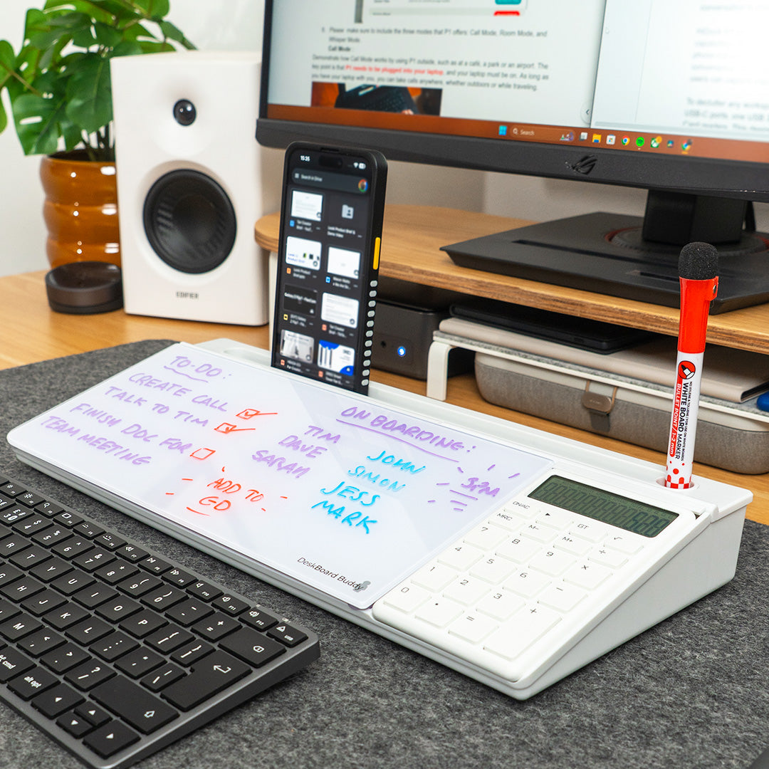 NoteMate | Glazen bureauwhiteboard