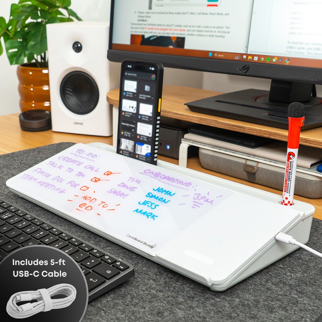 NoteMate | Glazen bureauwhiteboard