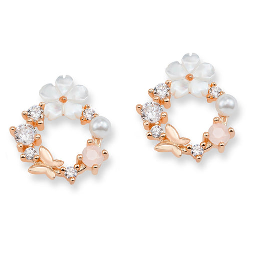 BlossGem | Sierlijke Oorbellen met lentebloemen