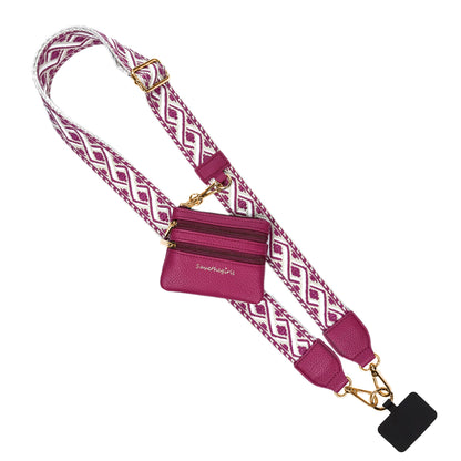 Clip & Go-riem met tasje met rits XOXO