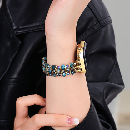 NatureStraps Kristallen Kusten Gevlochten Stretch