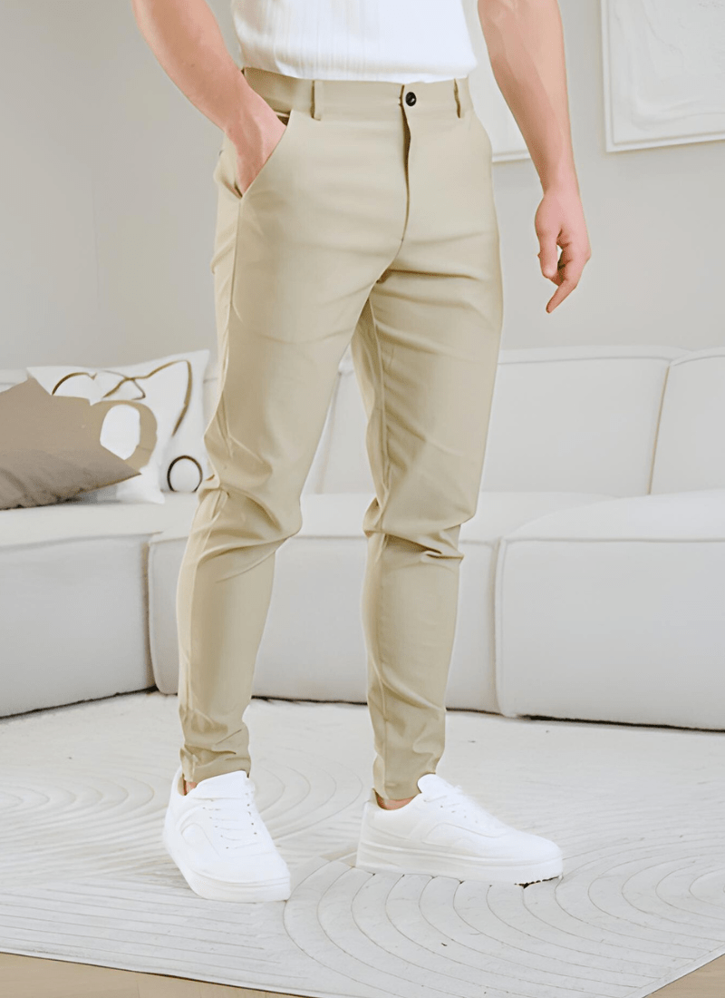 Lichtgewicht Stretch Chino – Ademend en Comfortabel voor Elke Dag