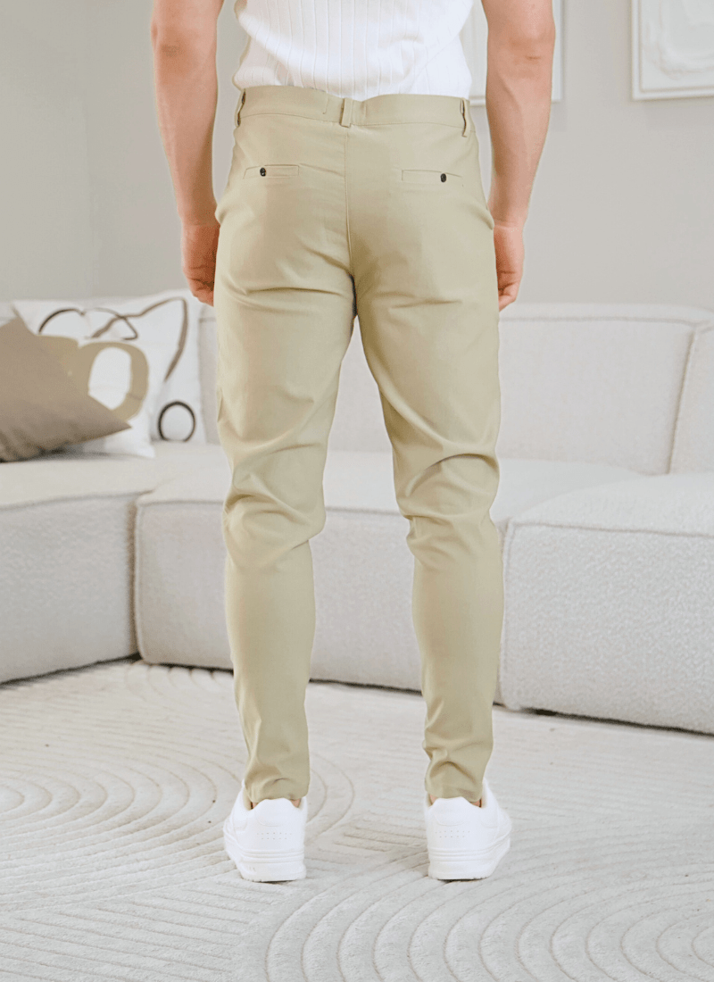 Lichtgewicht Stretch Chino – Ademend en Comfortabel voor Elke Dag