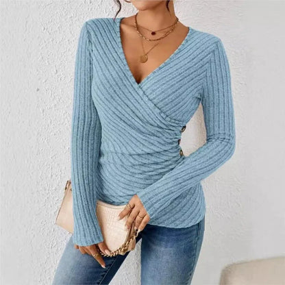 Aurora wrap top - Een subtiele twist die elke blik vangt