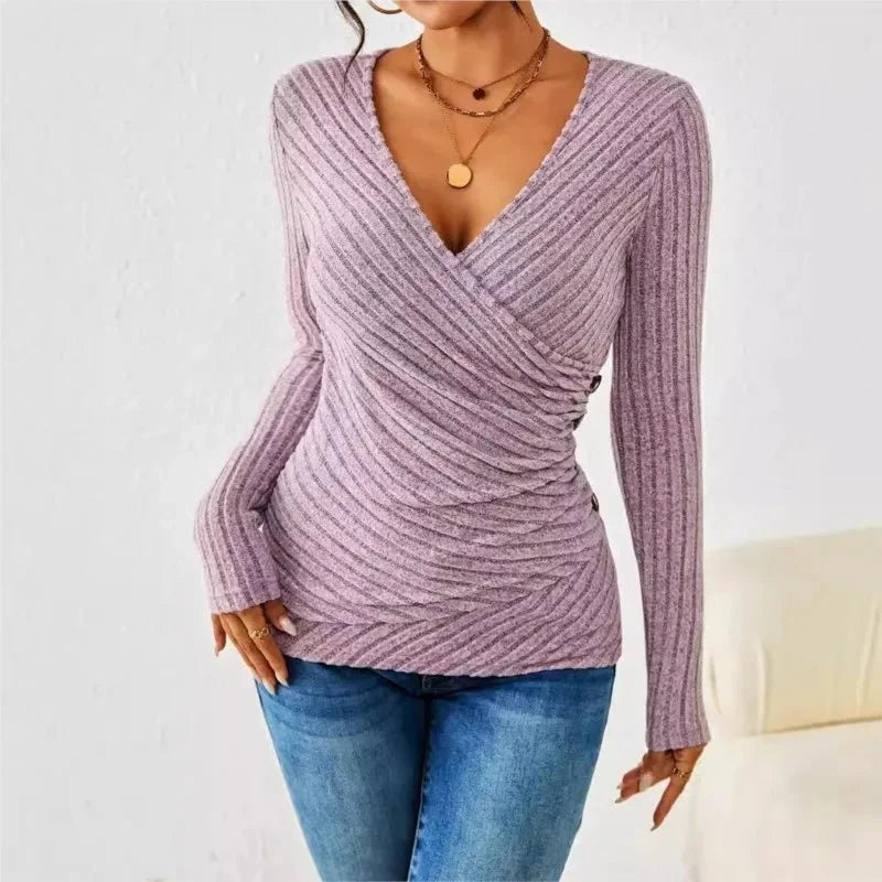 Aurora wrap top - Een subtiele twist die elke blik vangt