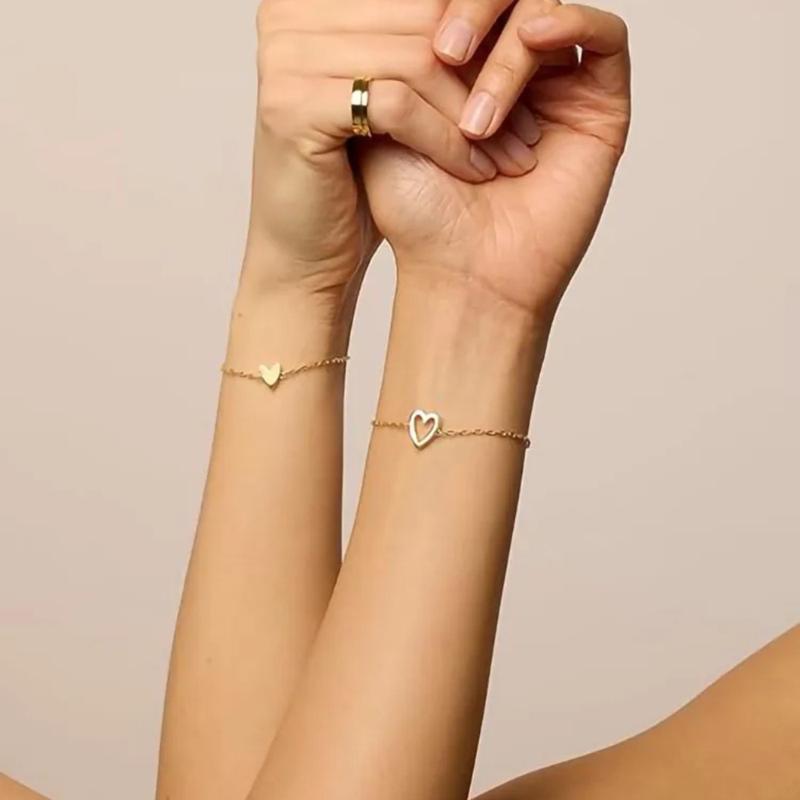 Matching Hartjes Armbanden