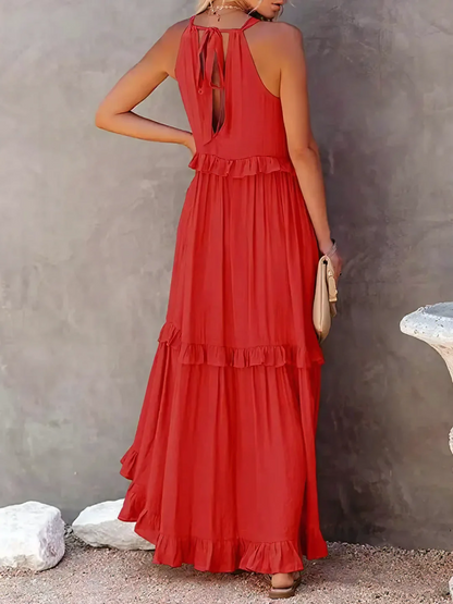 Elda Maxi Jurk – Zomers gemak met een vleugje elegantie