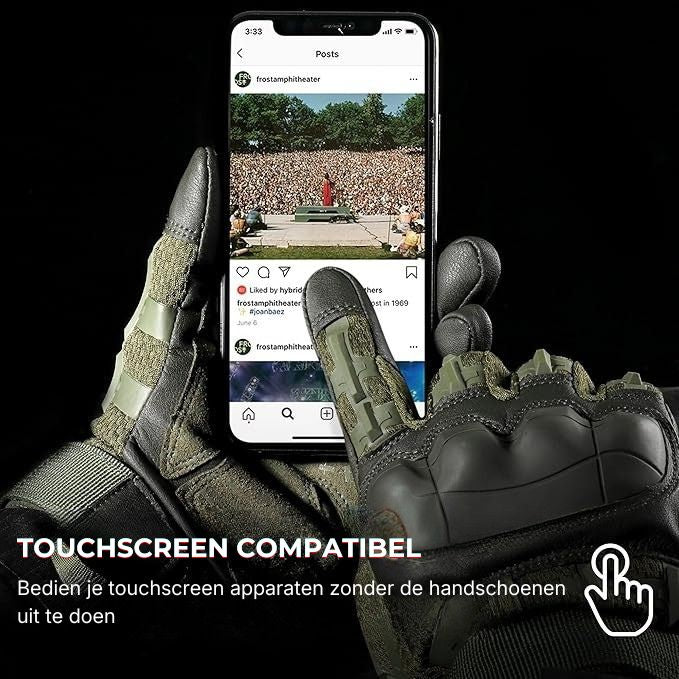 TitanHand Pro Tactische Handschoenen - Onverwoestbaar & Multifunctioneel