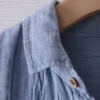 Retro Linnen Overhemd – Breng Japanse zomerfrisheid in je garderobe