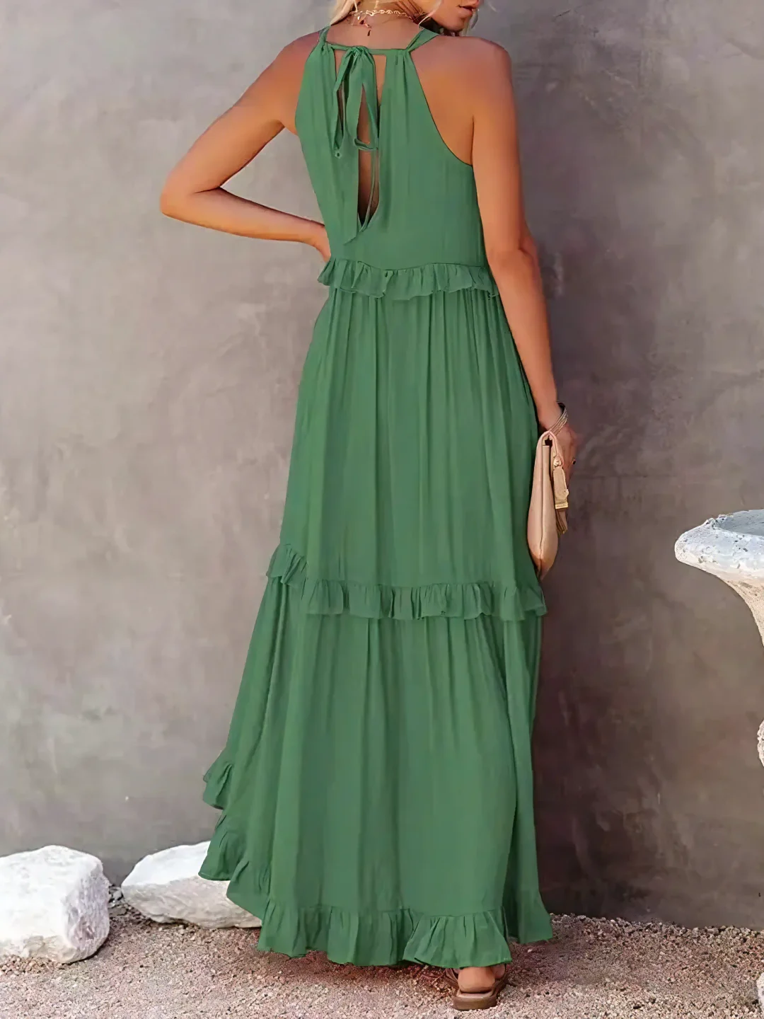 Elda Maxi Jurk – Zomers gemak met een vleugje elegantie