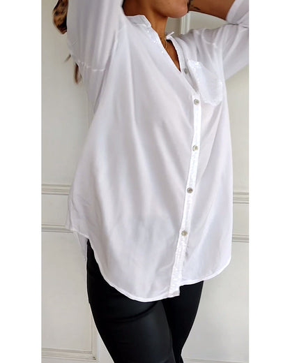 Sparkle Chic Blouse – Paillettenlook