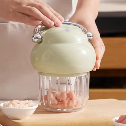 ChopMate Pro 2.0 – Snoerloze Mini Voedselhakker (USB Oplaadbaar, Vaatwasserbestendig)