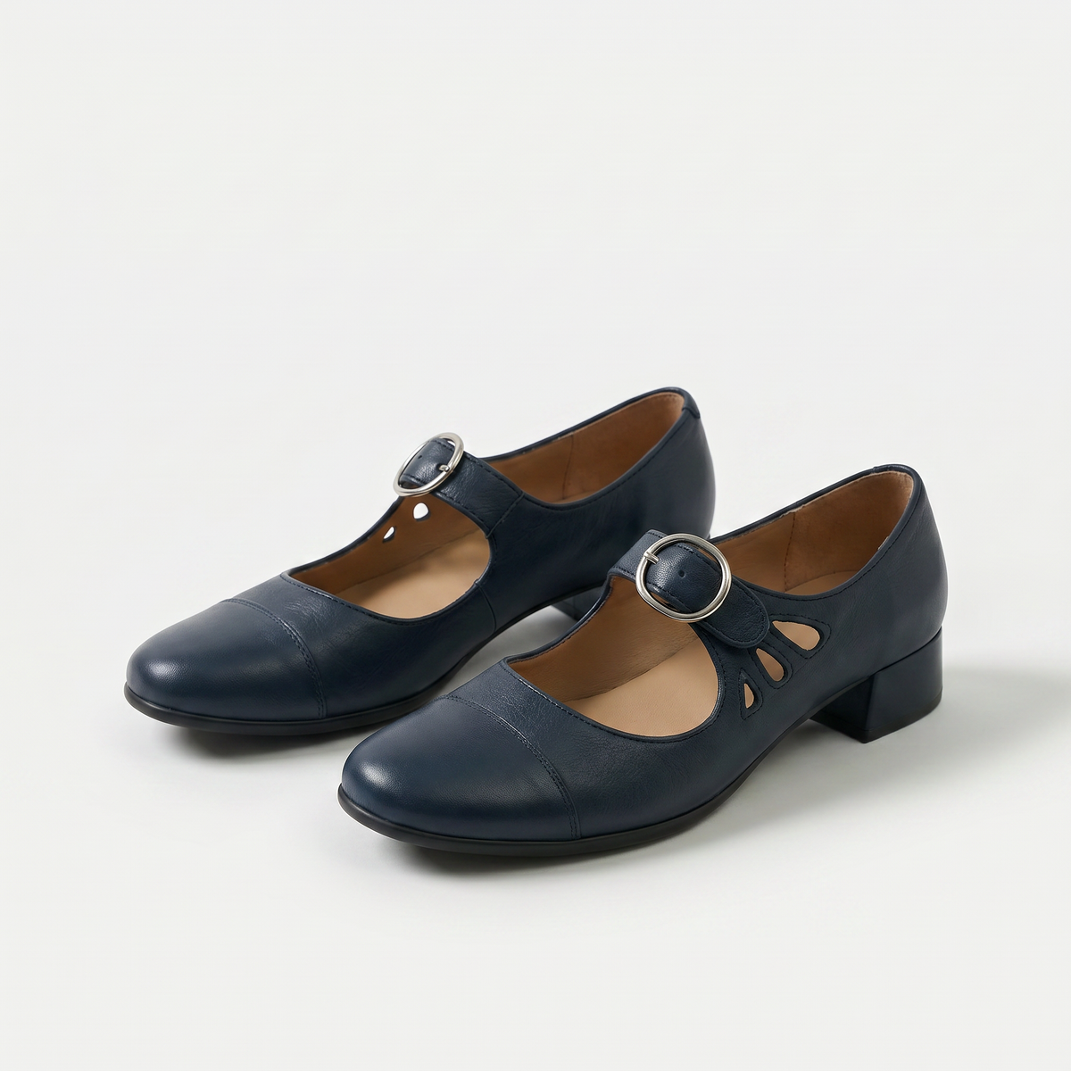 Denisa comfortabele leren sandalen