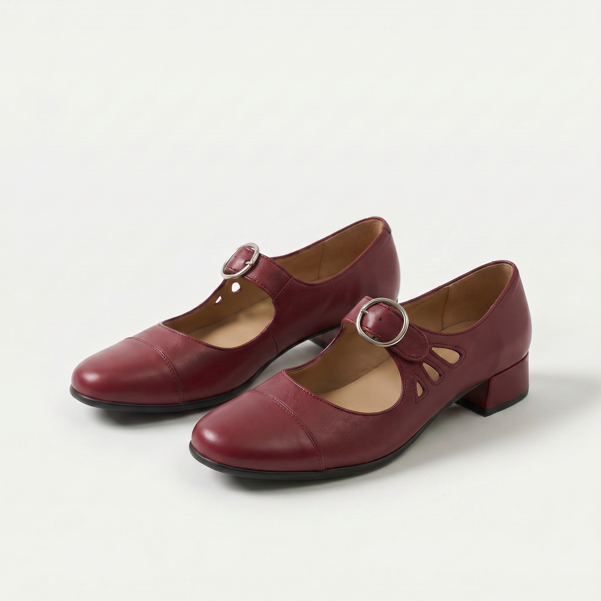 Denisa comfortabele leren sandalen