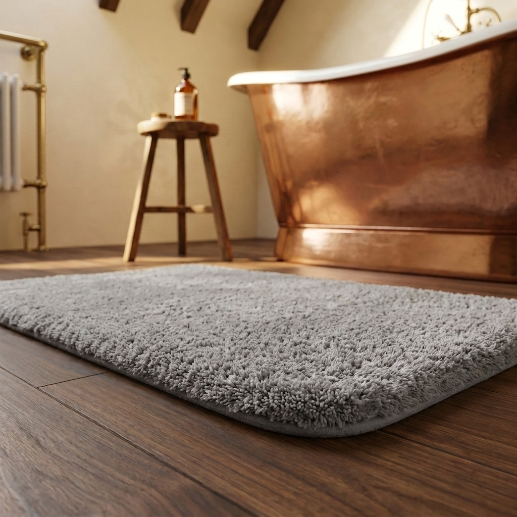 SoftNest | Pluche anti-slip badmat