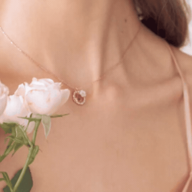 CharmGem | Sierlijke ketting met initiaal