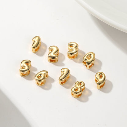 Bubbel Naamketting – Gepersonaliseerd Sieraad in Pufi-Letterstijl