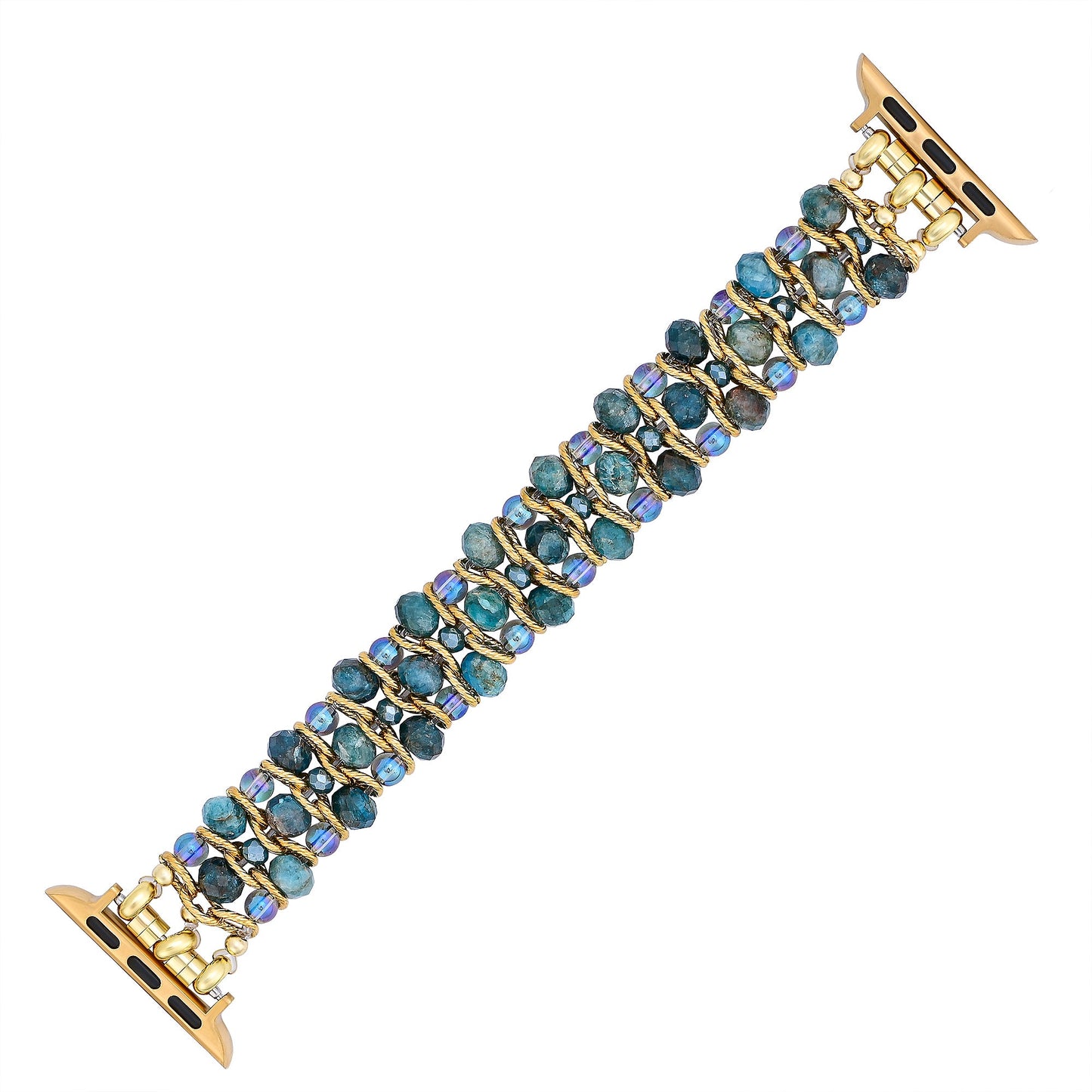 NatureStraps Kristallen Kusten Gevlochten Stretch