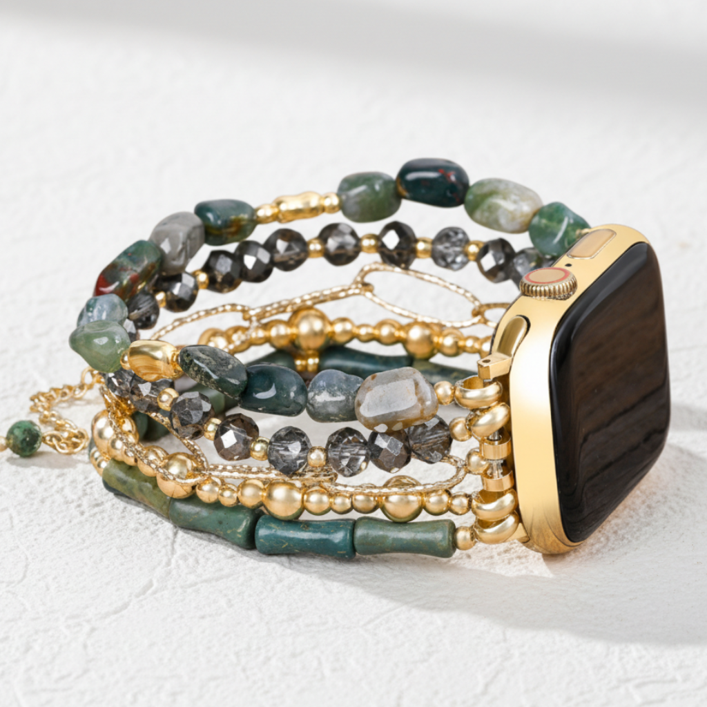 NatureStraps Goud Verdant Stretch
