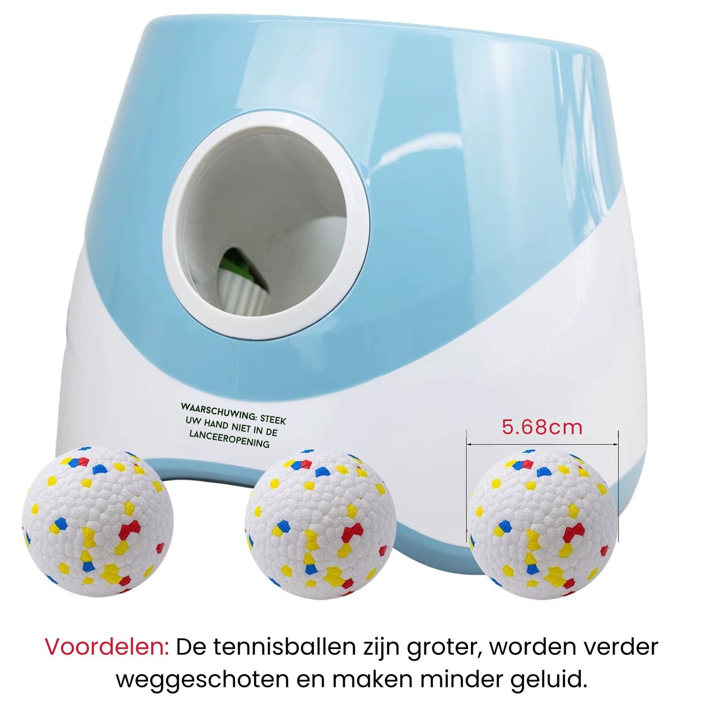 PawLaunch Slimme Balwerper – Instelbare Afstand